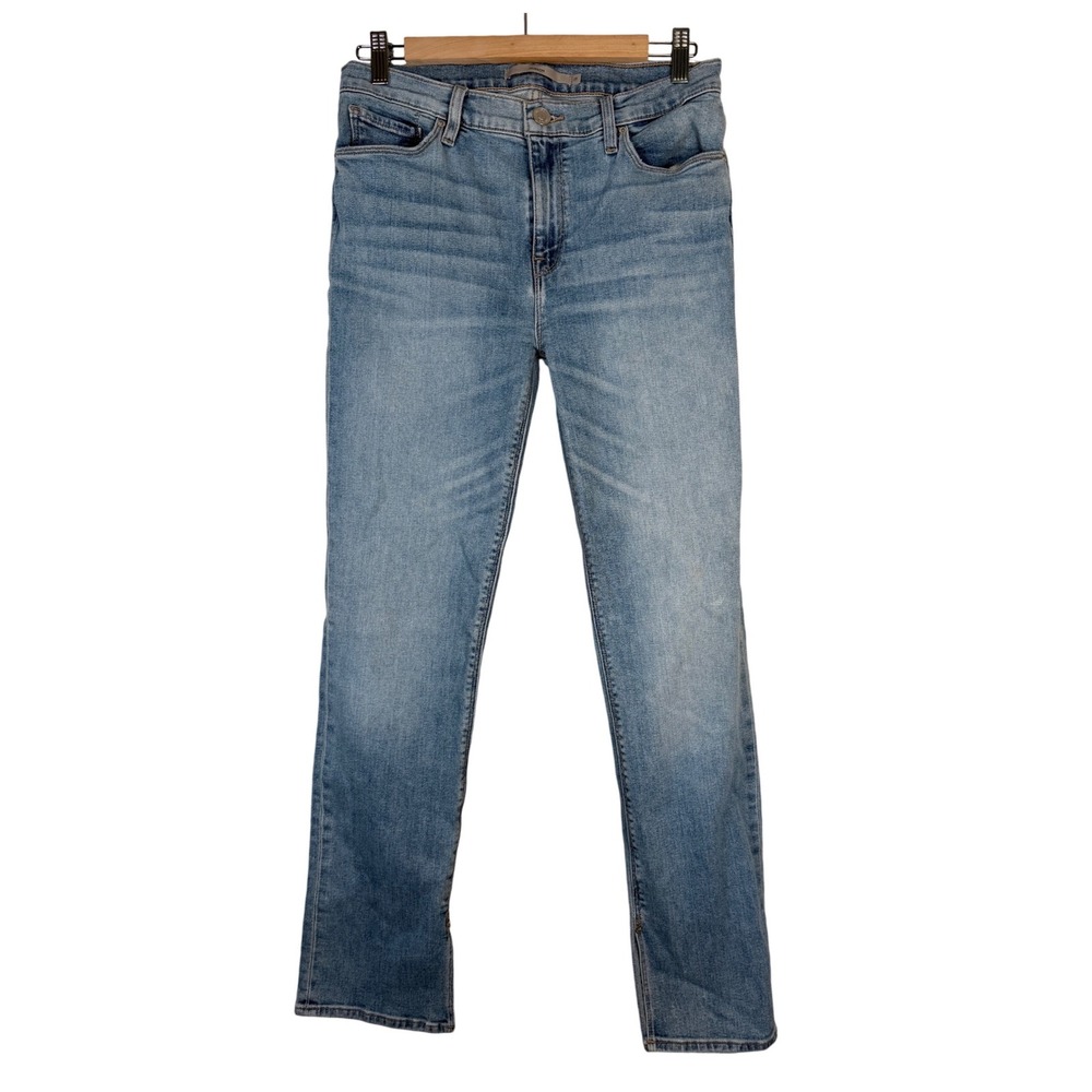 Hudson Nico Oas High Rise‎ Straight Leg Jeans Blue Wash Size 30